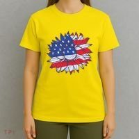 USA Sunflower T-Shirt thumb 4