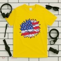USA Sunflower T-Shirt thumb 5