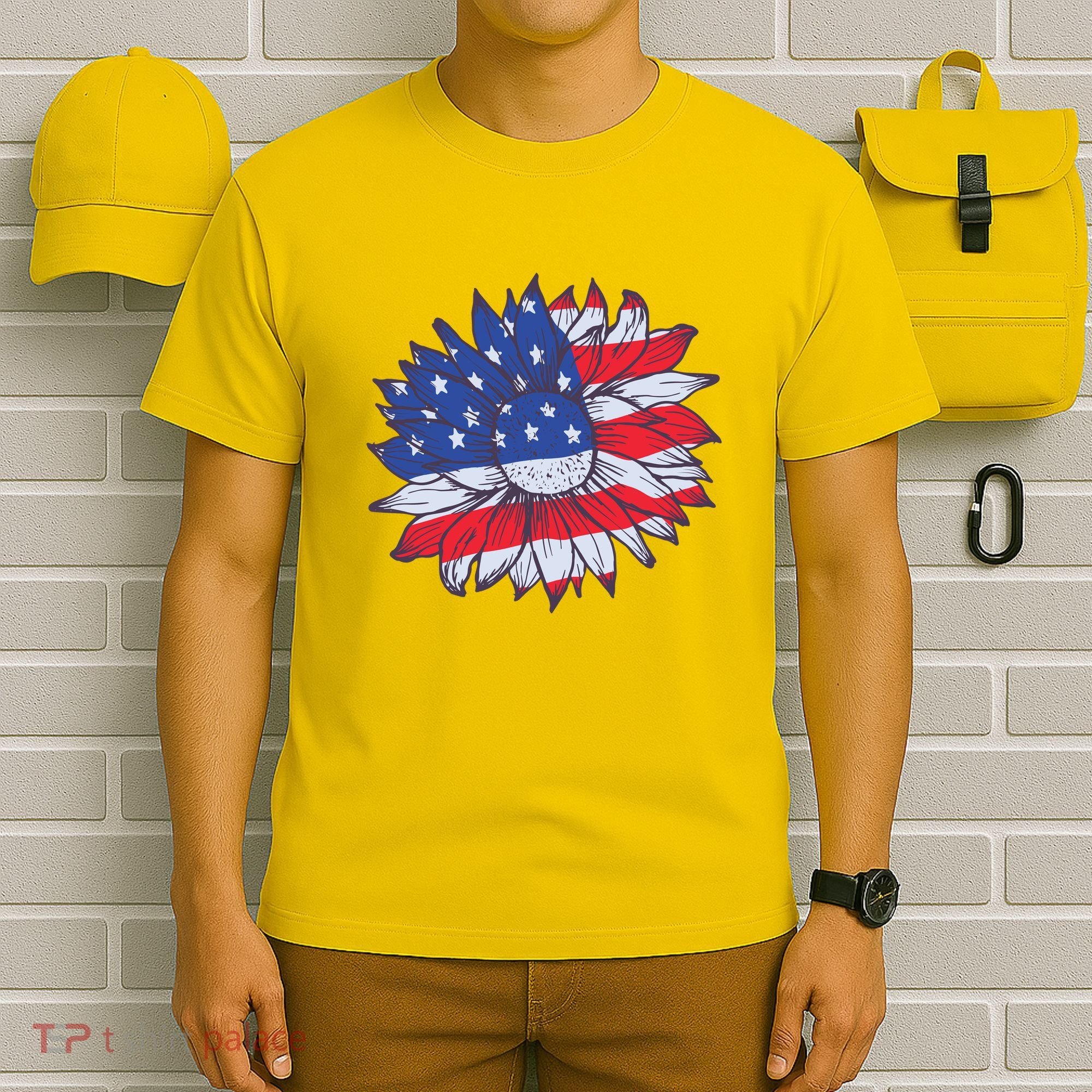 USA Sunflower T-Shirt