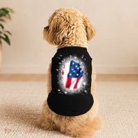 USA Torn Star American Flag Doggie Tank thumb 2