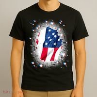 USA Torn Star American Flag T-Shirt thumb 3