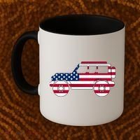 USA Truck American Flag Coffee Mug thumb 2