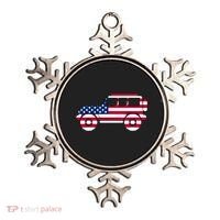 USA Truck American Flag Ornament thumb 0