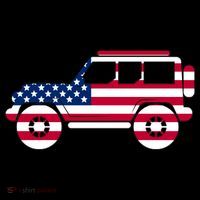 USA Truck American Flag Women's Tank Top thumb 5