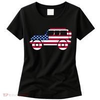 USA Truck American Flag Women's T-Shirt thumb 0