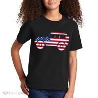USA Truck American Flag Kids T-Shirt thumb 2