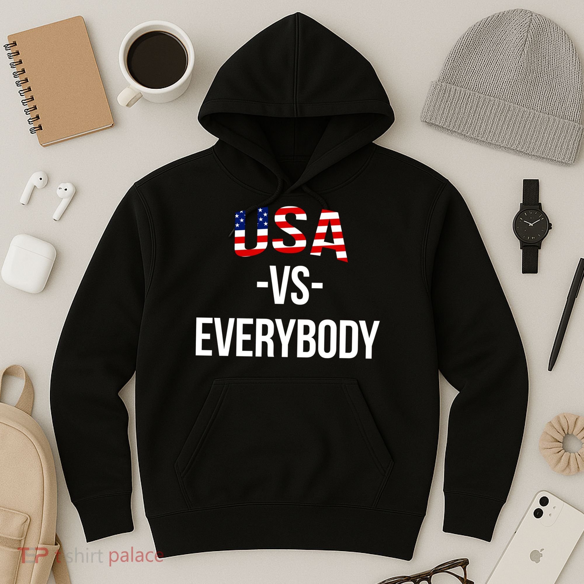 USA Vs Everybody Hoodie