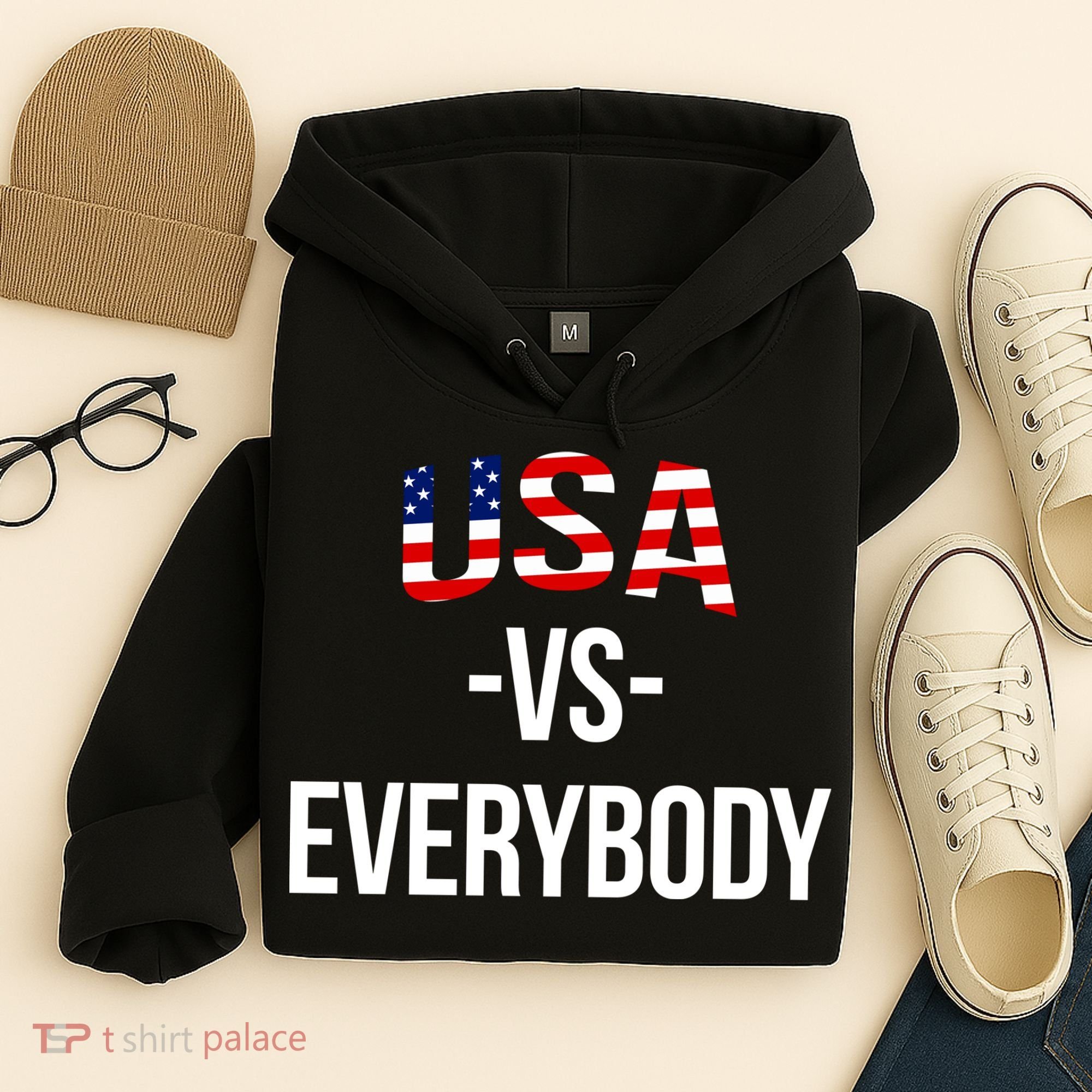 USA Vs Everybody Hoodie