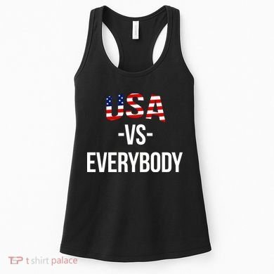 USA Vs Everybody Women's Tank Top