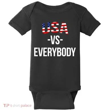 USA Vs Everybody Baby Bodysuit