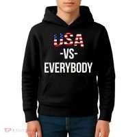 USA Vs Everybody Kids Hoodie thumb 4