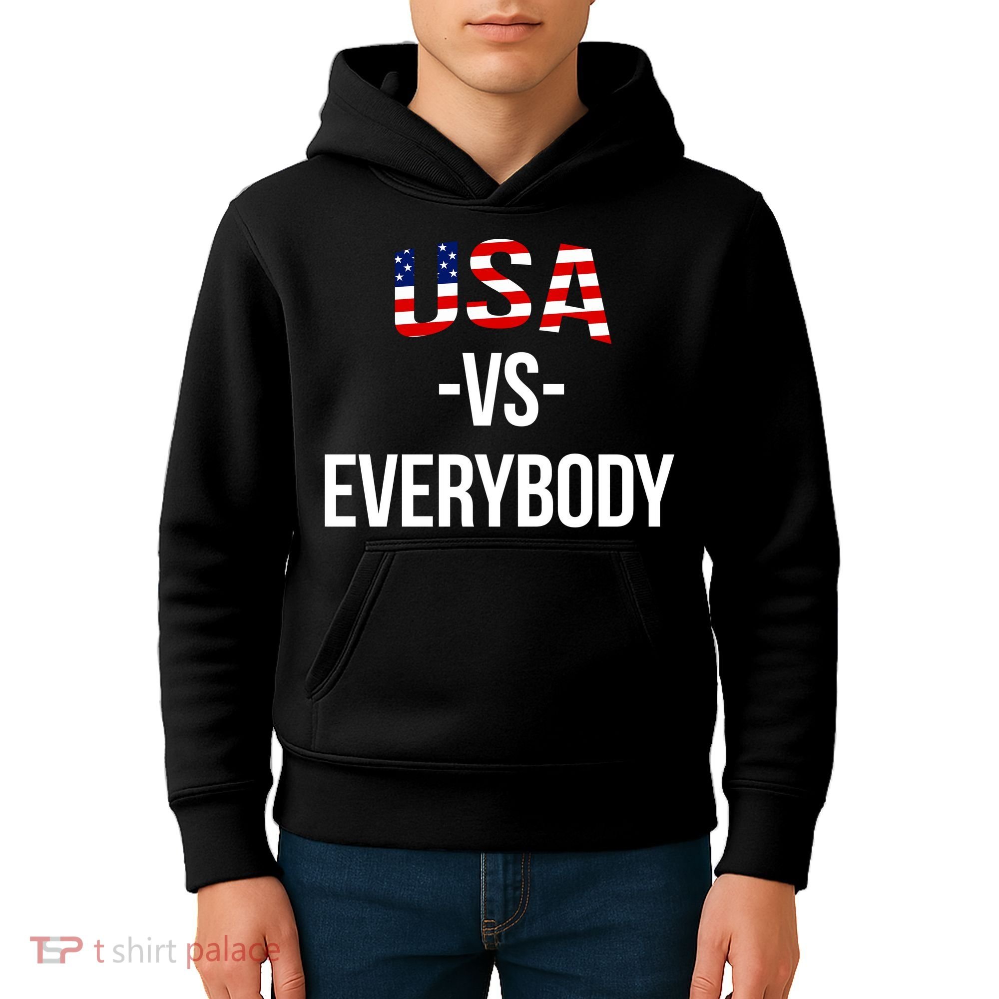 USA Vs Everybody Kids Hoodie