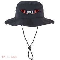 USA Wing Crest Logo Bucket Hat thumb 0