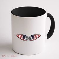 USA Wing Crest Logo Coffee Mug thumb 1