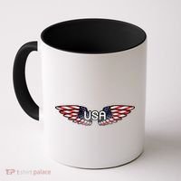 USA Wing Crest Logo Coffee Mug thumb 0
