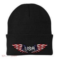 USA Wing Crest Logo Beanie thumb 0