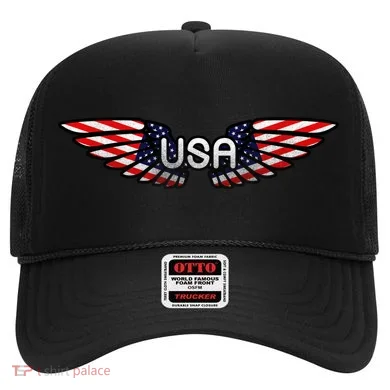 USA Wing Crest Logo Hat