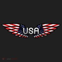 USA Wing Crest Logo Hat thumb 2