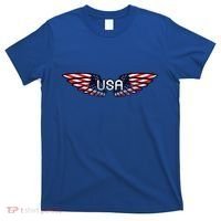 USA Wing Crest Logo T-Shirt thumb 0