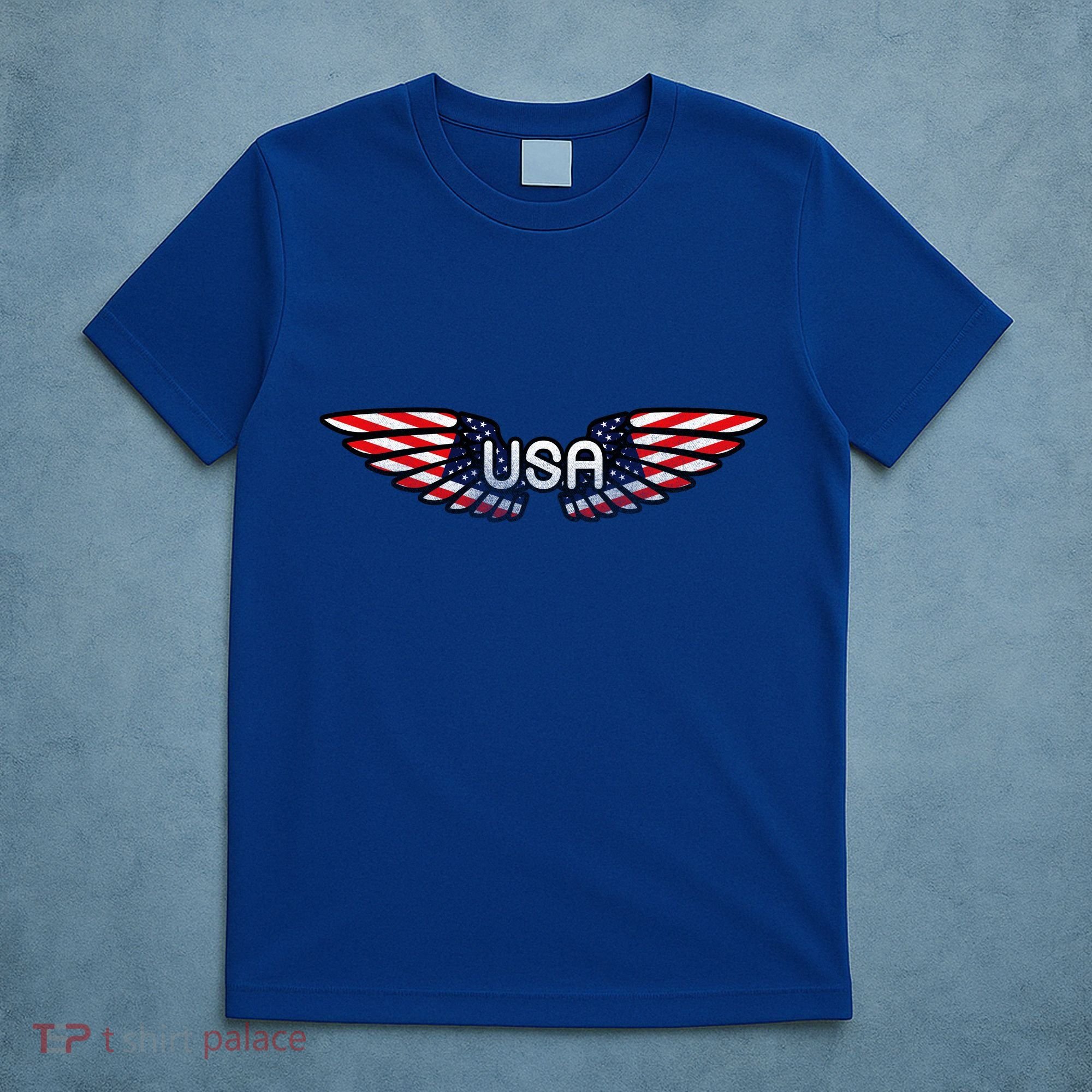 USA Wing Crest Logo T-Shirt
