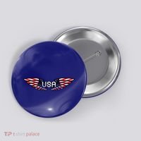 USA Wing Crest Logo Button thumb 0