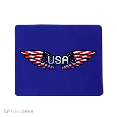 USA Wing Crest Logo Mousepad
