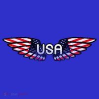 USA Wing Crest Logo Women's T-Shirt thumb 6