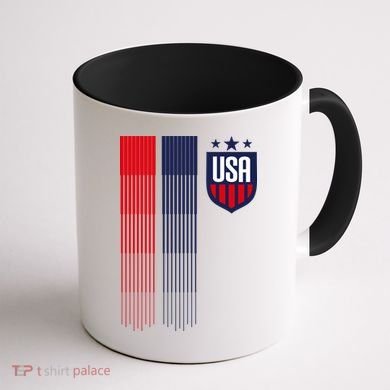 USA Women's Soccer Coffee Mug back