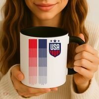 USA Women's Soccer Coffee Mug thumb 3