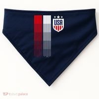 USA Women's Soccer USA-Made Doggie Bandana thumb 0