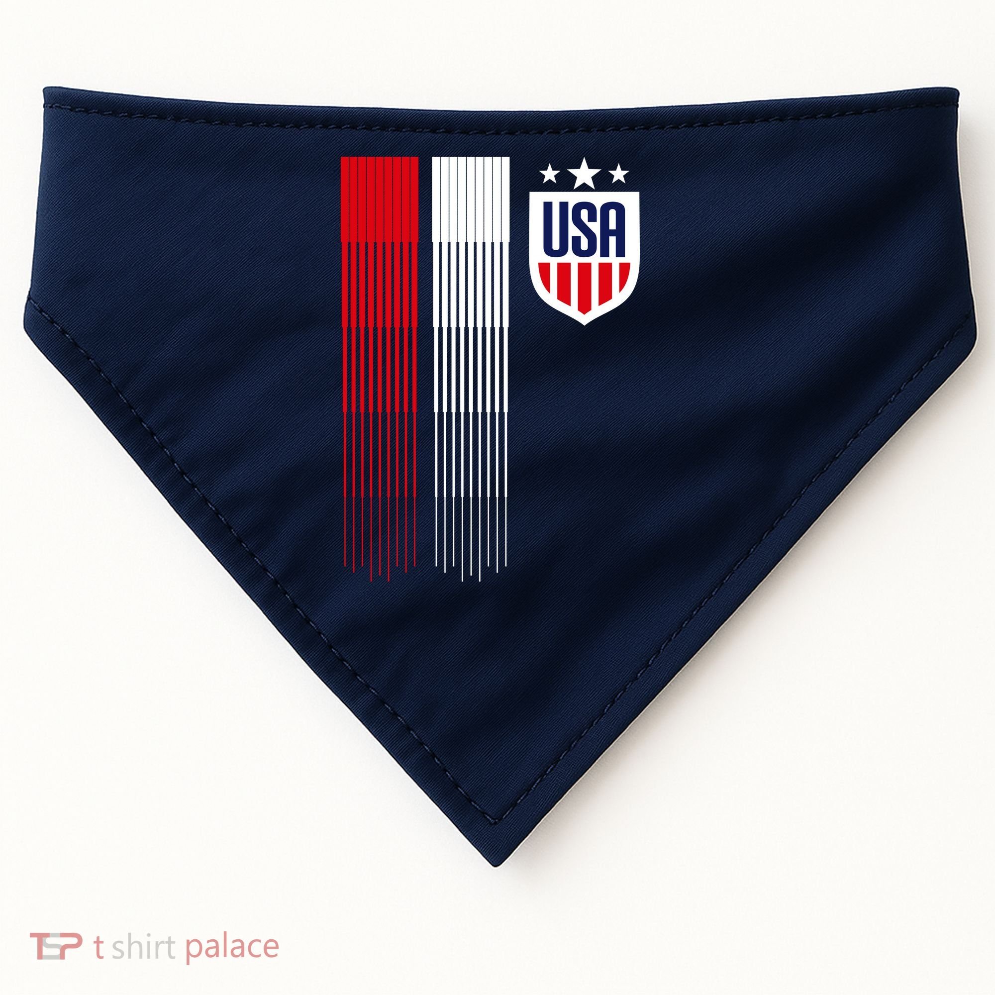USA Women's Soccer USA-Made Doggie Bandana