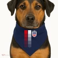 USA Women's Soccer USA-Made Doggie Bandana thumb 1