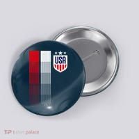 USA Women's Soccer Button thumb 0