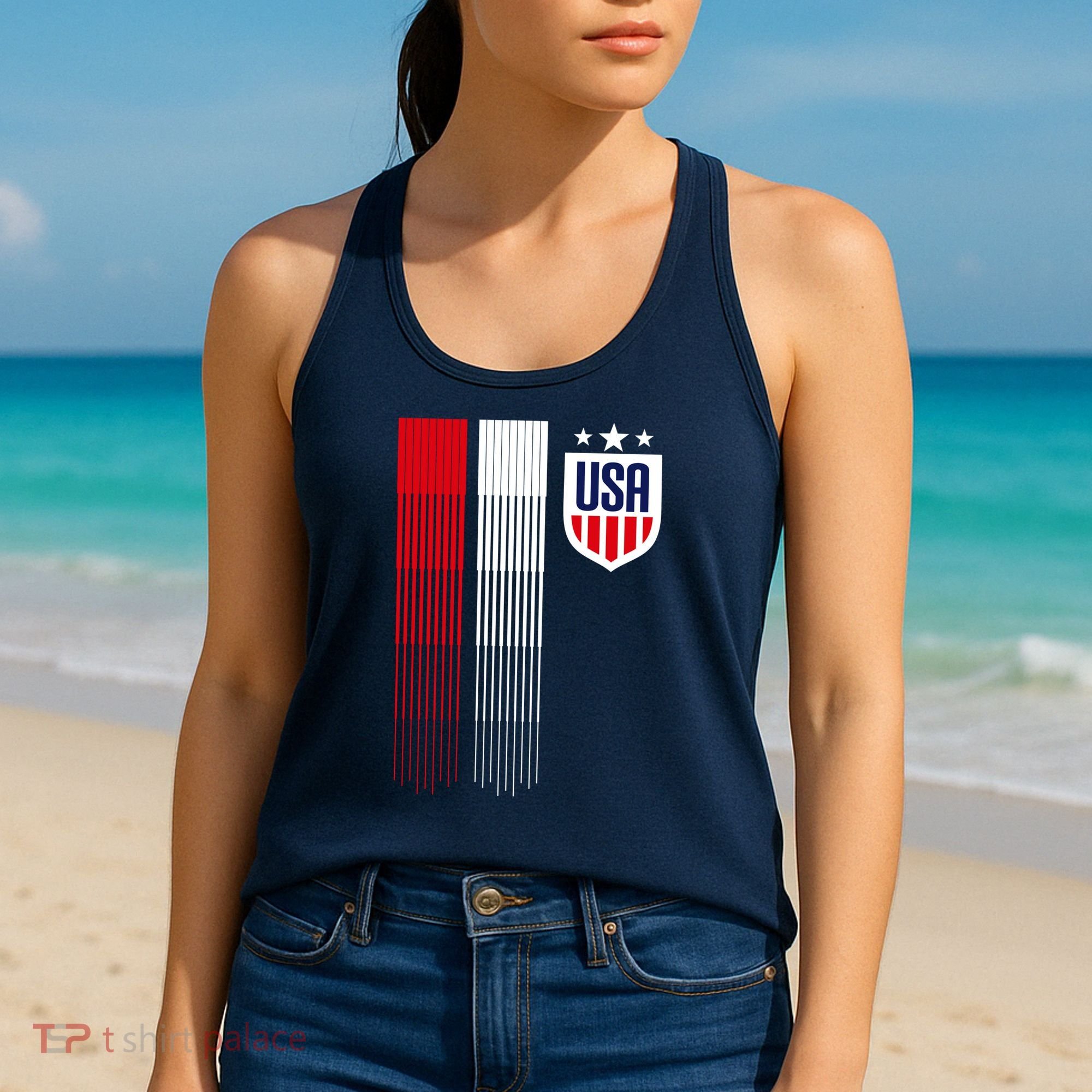 USA Women's Soccer Women's Tank Top