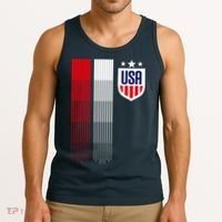 USA Women's Soccer Tank Top thumb 3