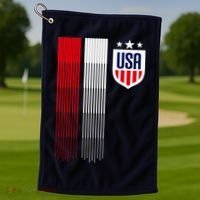 USA Women's Soccer Golf Towel thumb 1