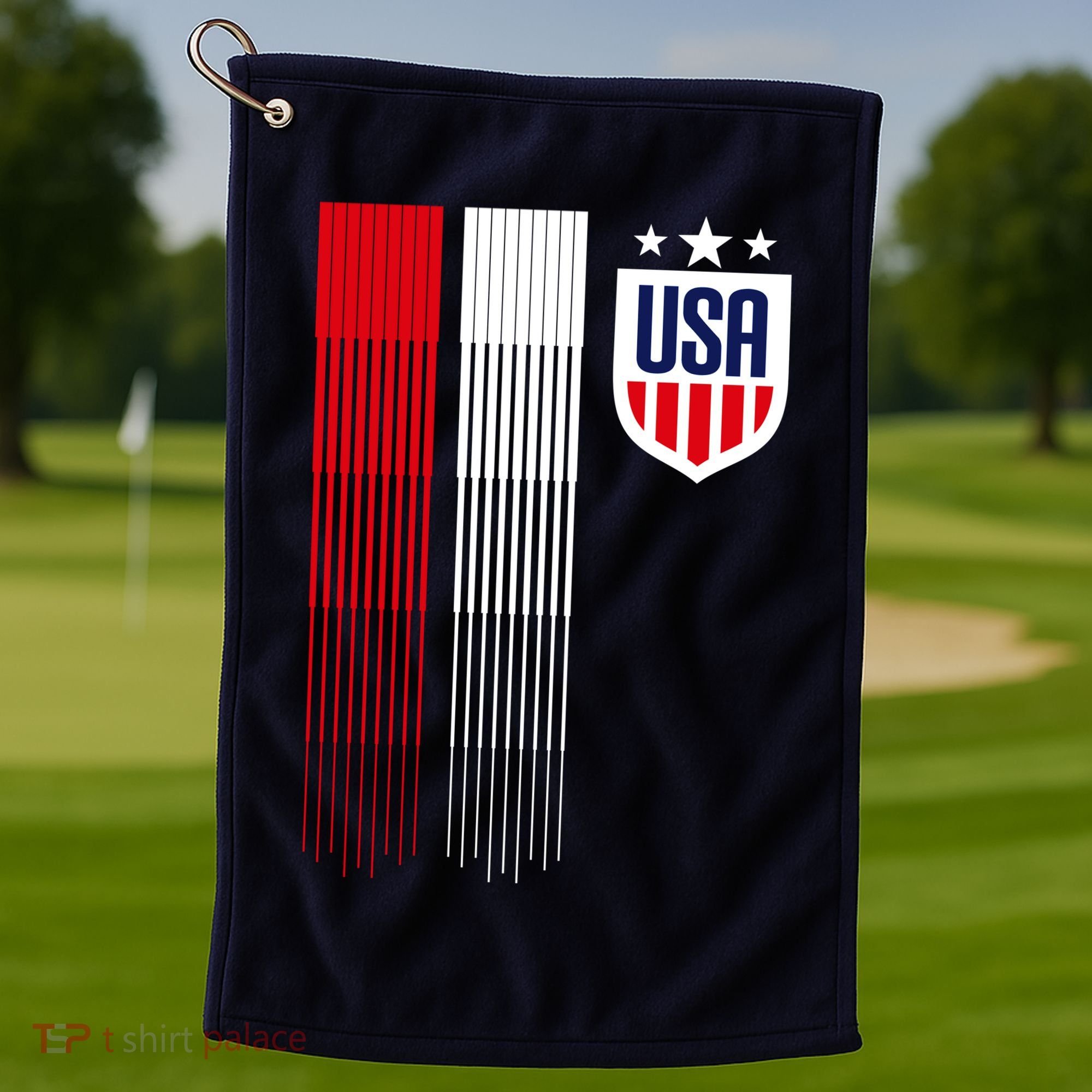 USA Women's Soccer Golf Towel