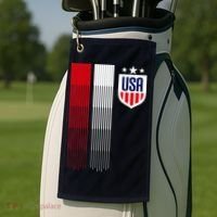 USA Women's Soccer Golf Towel thumb 2