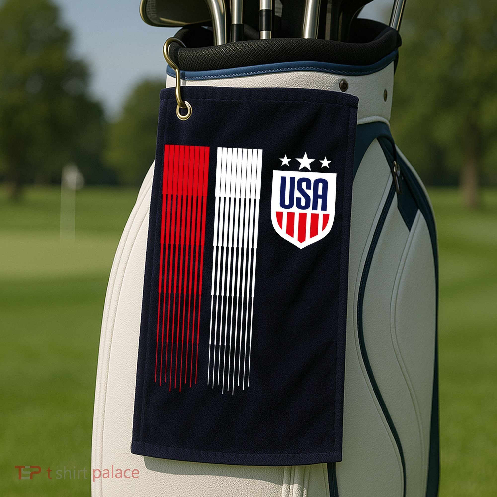 USA Women's Soccer Golf Towel