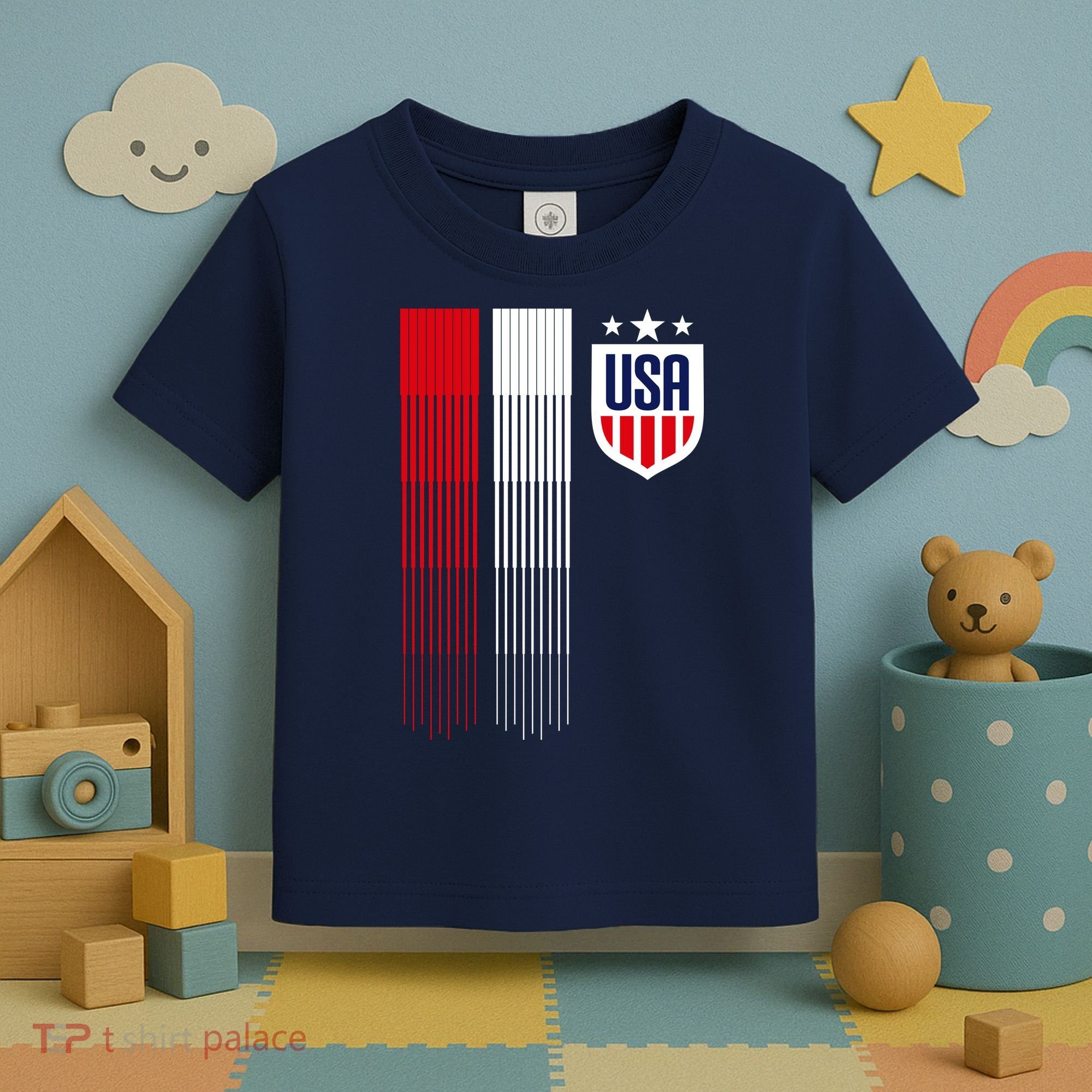 USA Women's Soccer Toddler T-Shirt