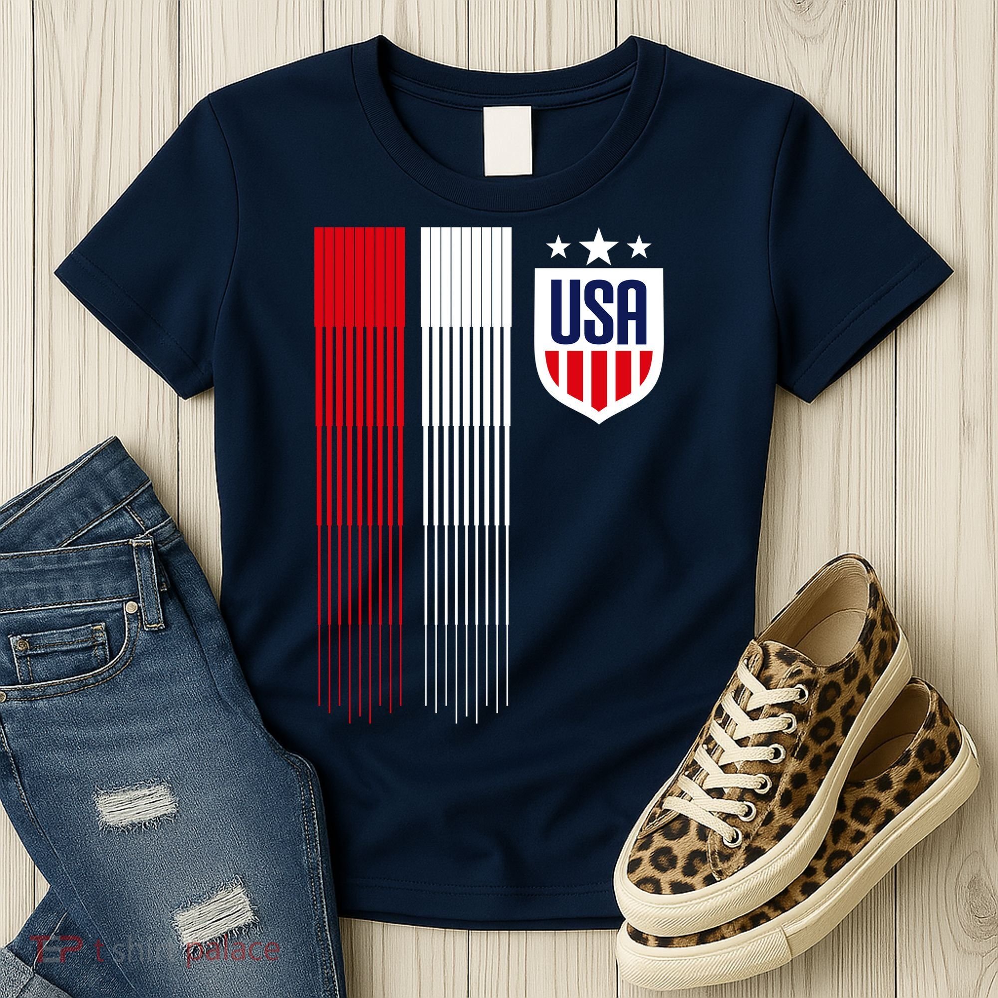 USA Women's Soccer Women's T-Shirt