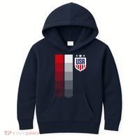 USA Women's Soccer Kids Hoodie thumb 0