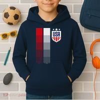 USA Women's Soccer Kids Hoodie thumb 2