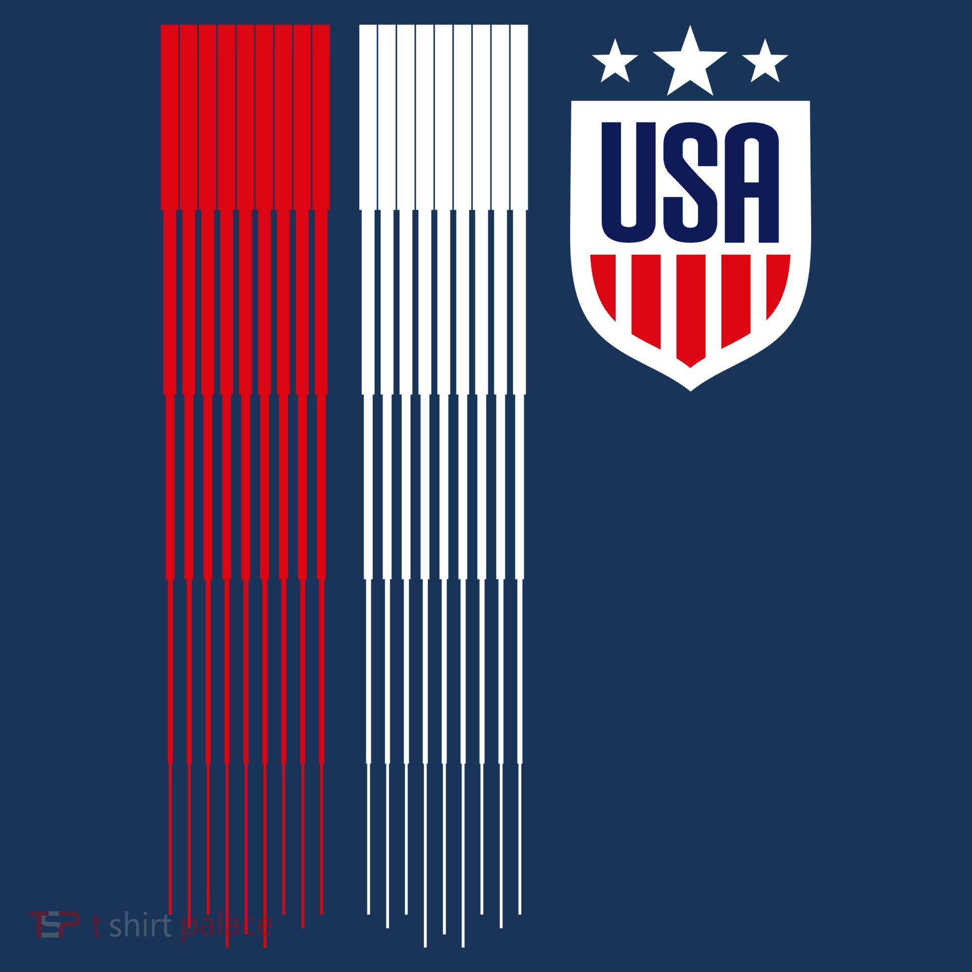 USA Women's Soccer Kids T-Shirt