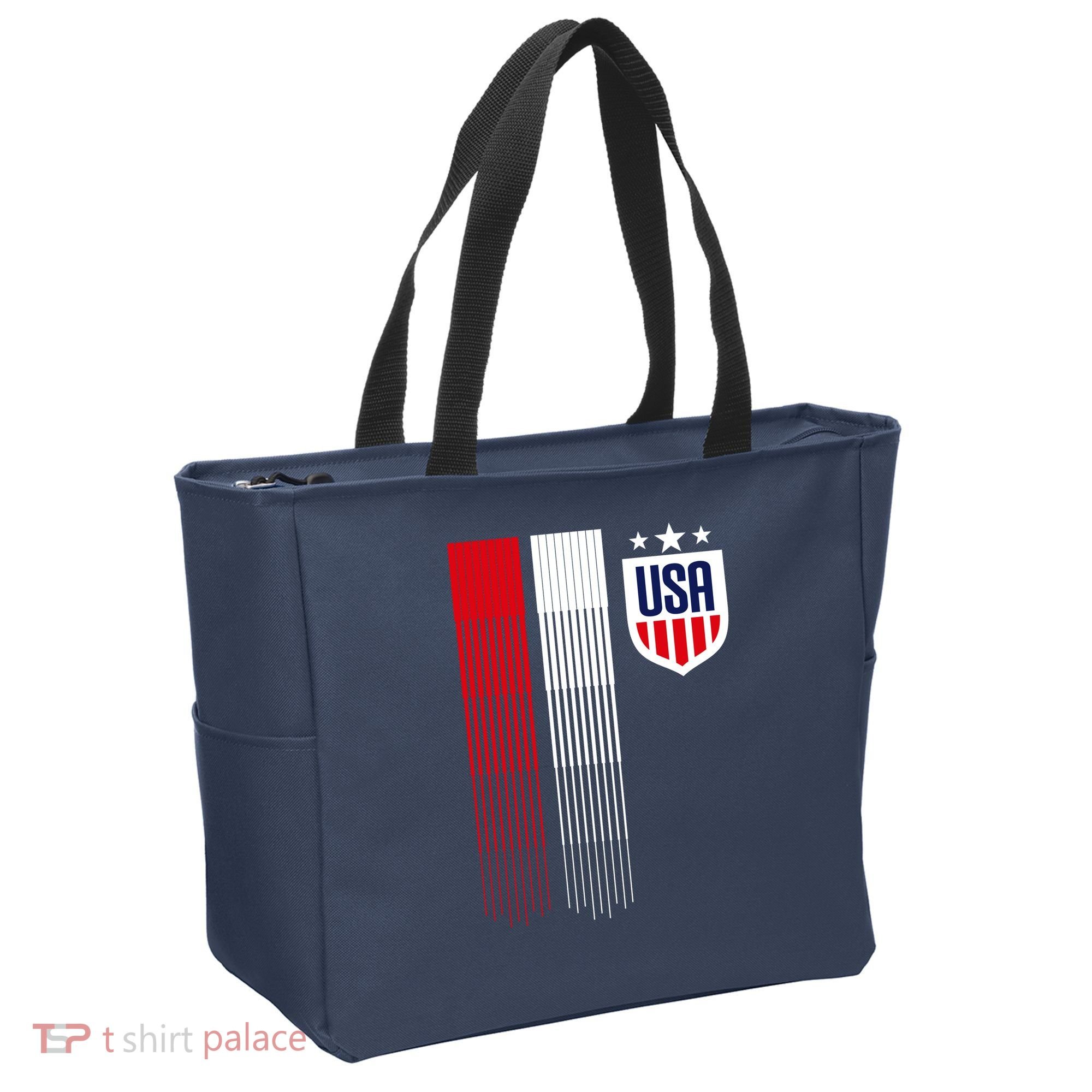 USA Women's Soccer Tote Bag