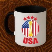 USA Women's Soccer Championship Coffee Mug thumb 2