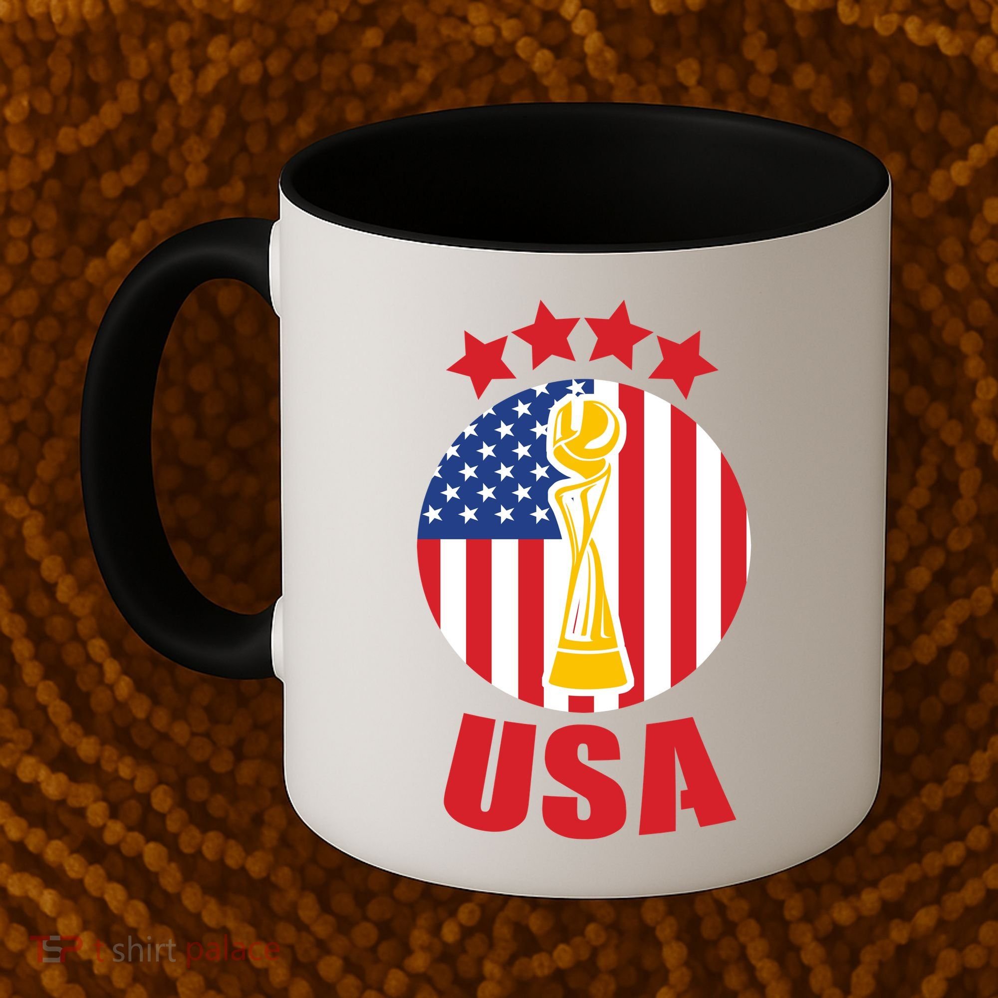 USA Women's Soccer Championship Coffee Mug