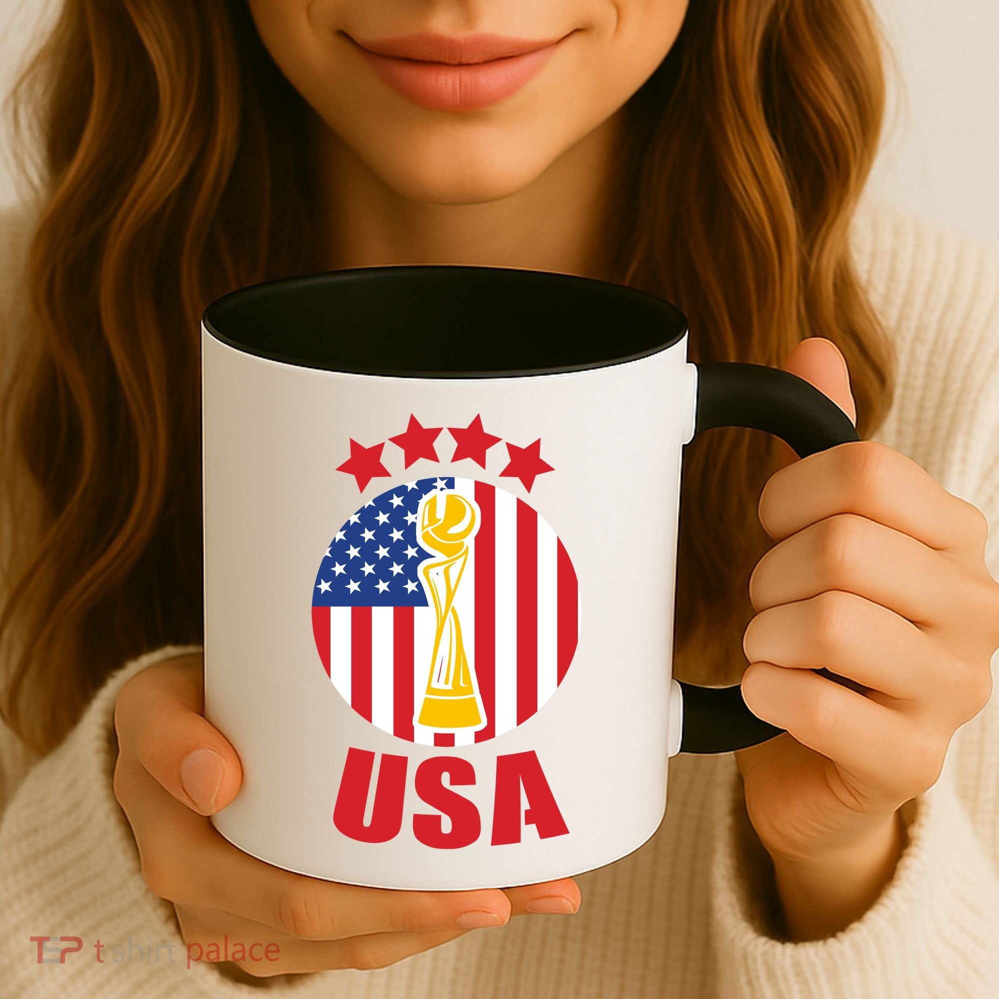 USA Women's Soccer Championship Coffee Mug