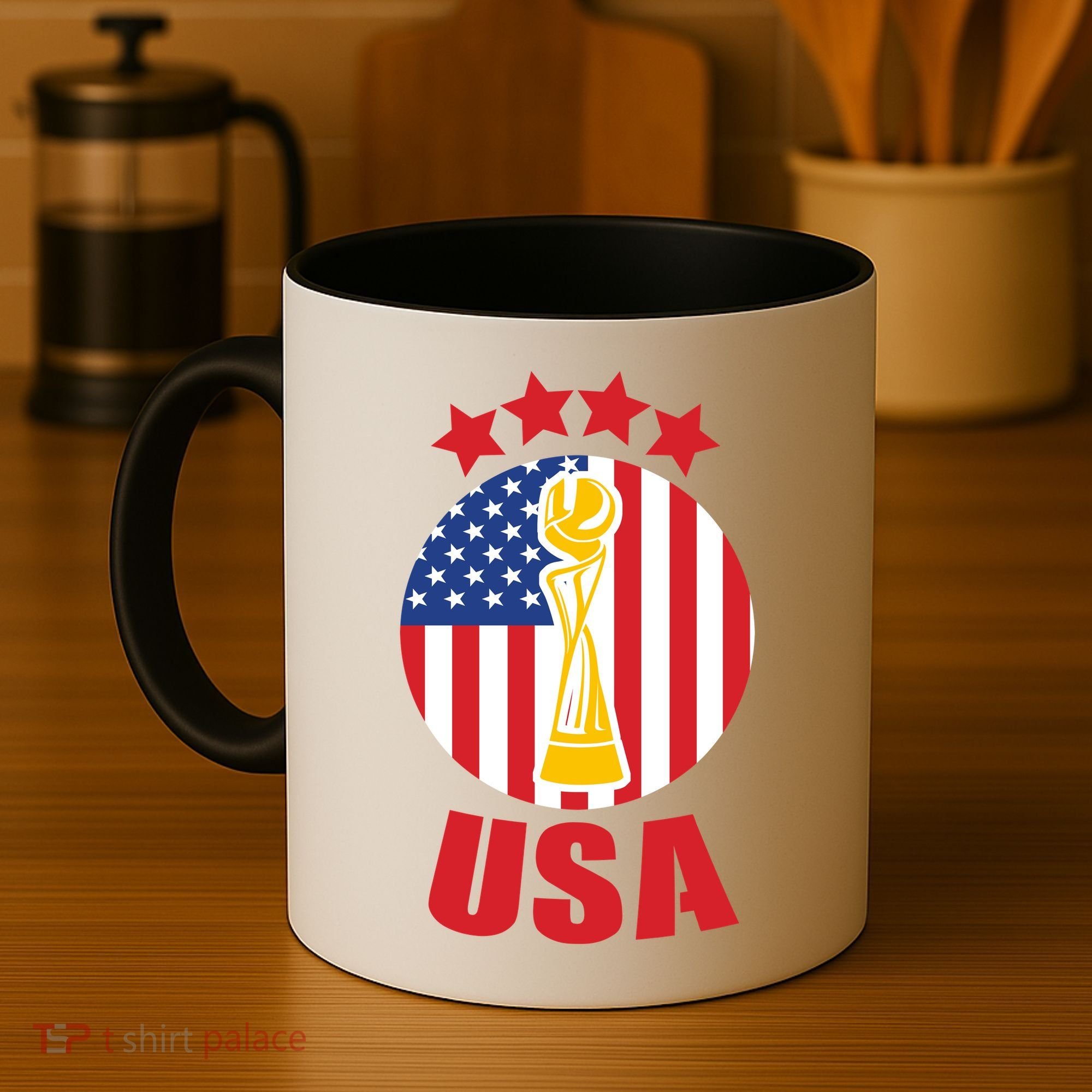 USA Women's Soccer Championship Coffee Mug