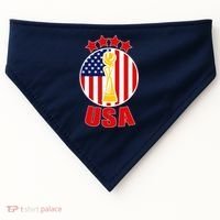 USA Women's Soccer Championship USA-Made Doggie Bandana thumb 0